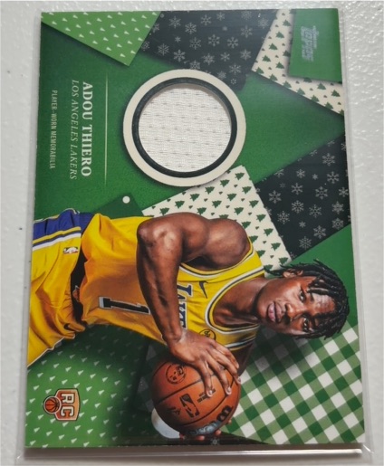 2025-26 Topps Holiday #HR-31 Adou Thiero — front