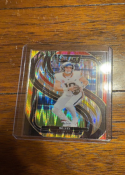 2024 Panini Select Premier Level #117 Bo Nix — front