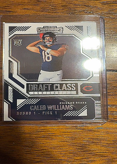2024 Panini Contenders Draft Class Contenders #1 Caleb Williams — front