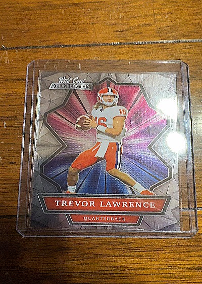 2021 Wild Card Alumination #ABC-1 Trevor Lawrence — front