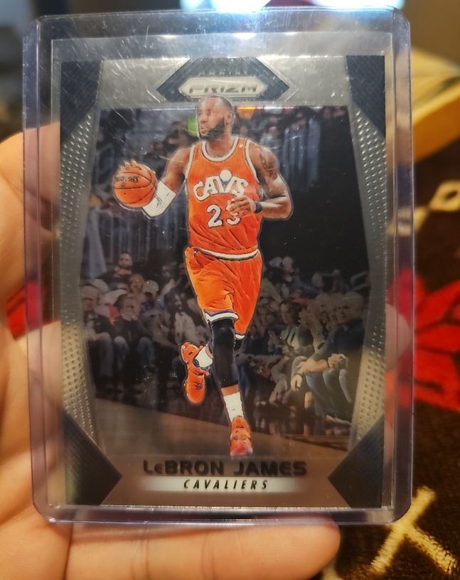 2017-18 Panini Prizm #191 LeBron James — front