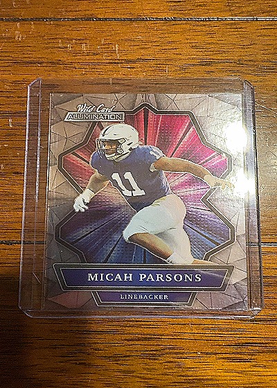 2021 Wild Card Alumination #ABC-17 Micah Parsons — front