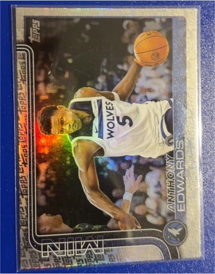 2025-26 Topps #108 Anthony Edwards — front