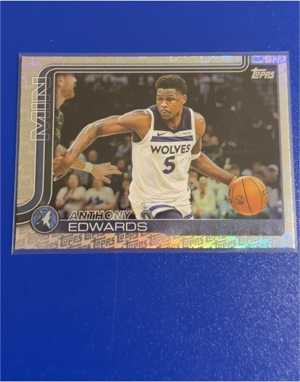 2025-26 Topps #108 Anthony Edwards — front