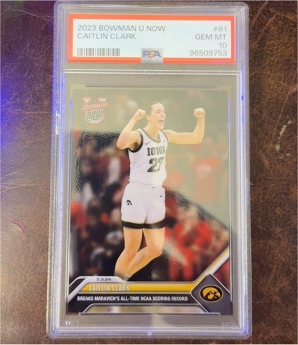 2023 Bowman U Now #61 Caitlin Clark — front