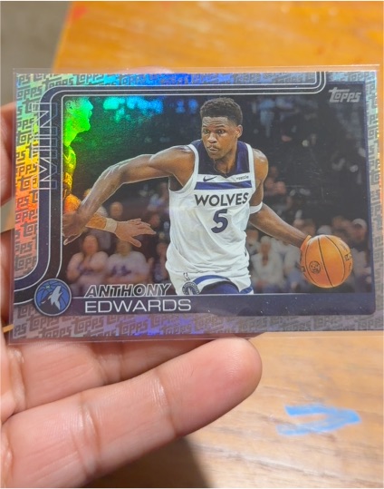 2025-26 Topps #108 Anthony Edwards — front
