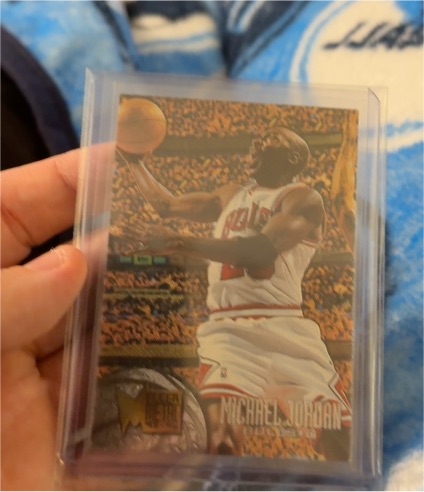 1995-96 Fleer Metal #13 Michael Jordan — front