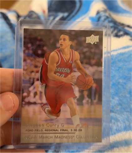 2014 Upper Deck NCAA March Madness Collection #SC-2 Stephen Curry — front