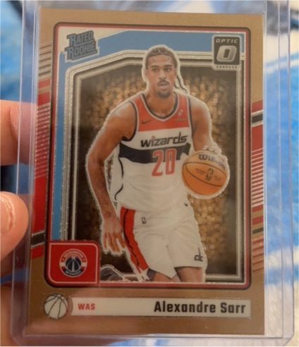 2024-25 Donruss Optic #276 Alexandre Sarr — front