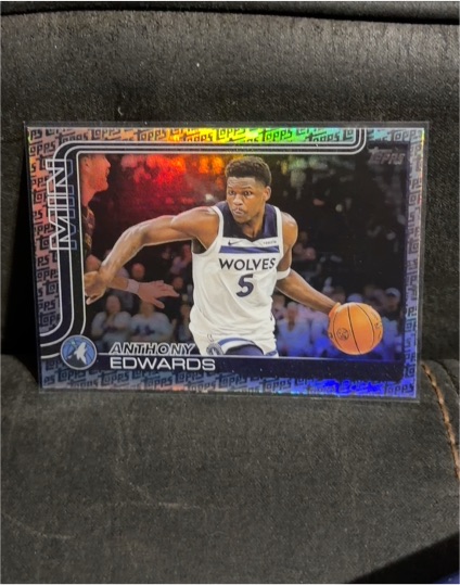 2025-26 Topps #108 Anthony Edwards — front