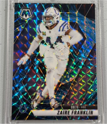 2023 Panini Mosaic #44 Zaire Franklin — front