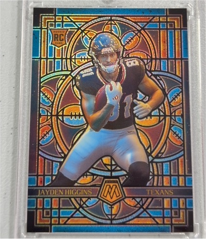 2025 Panini Mosaic #11 Jayden Higgins — front