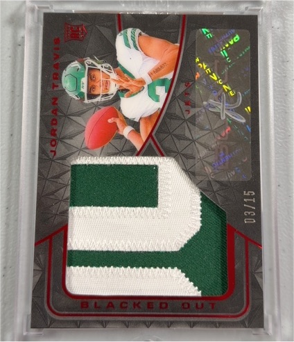 2024 Panini Blacked Out #03/15 Jordan Travis — front