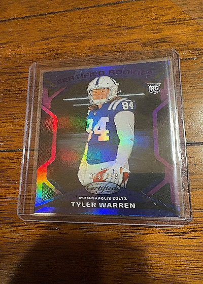 2021 Panini Certified #231 Tyler Warren — front