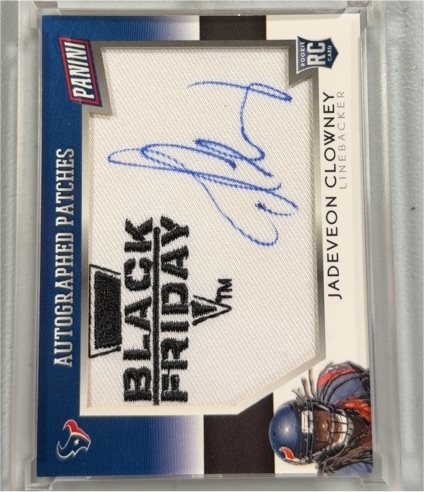 2016 Panini Black Friday #BF-JC Jadeveon Clowney — front