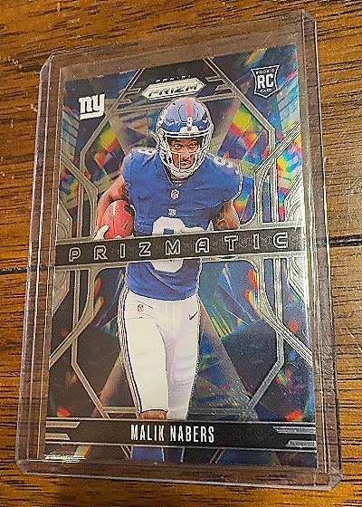 2024 Panini Prizm Prizmatic #13 Malik Nabers — front