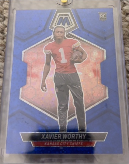 2024 Panini Mosaic #328 Xavier Worthy — front