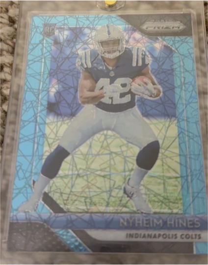 2018 Panini Prizm #229 Nyheim Hines — front