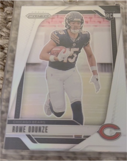 2024 Panini Prizm #385 Rome Odunze — front
