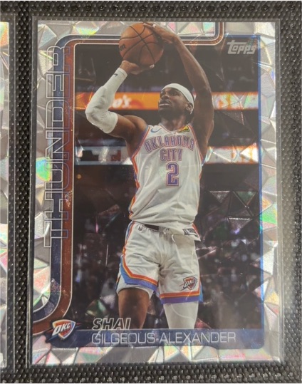 2025-26 Topps Basketball #115 Shai Gilgeous-Alexander — front