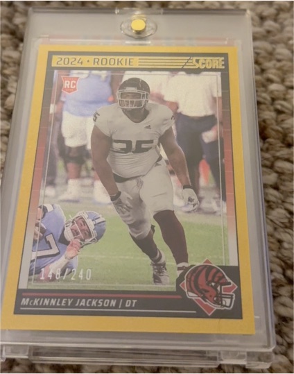 2024 Panini Score #398 McKinnley Jackson — front