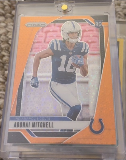 2024 Panini Prizm #303 Adonai Mitchell — front