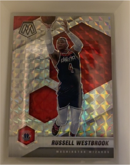 2020-21 Panini Mosaic #39 Russell Westbrook — front