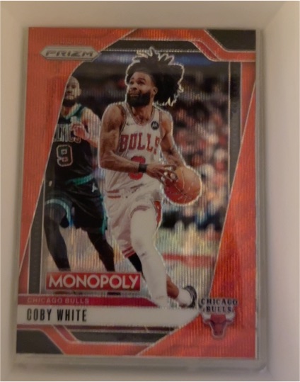 2024-25 Panini Prizm Monopoly #11 Coby White — front