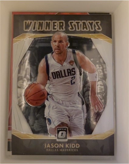2020-21 Panini Donruss Optic #12 Jason Kidd Winner Stays — front