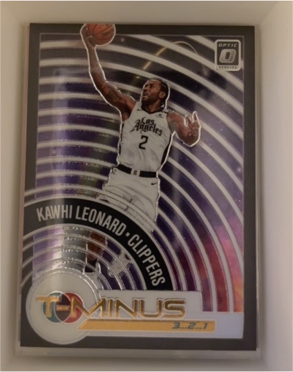 2020-21 Panini Donruss Optic T-Minus 3.2.1 #3 Kawhi Leonard — front