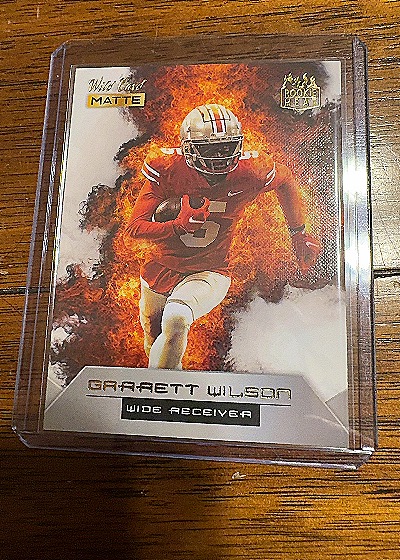 2022 Wild Card Matte Rookie Heat #RH-11 Garrett Wilson — front