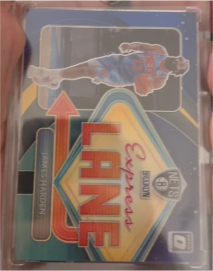 2020-21 Donruss Optic #25 James Harden Express Lane — front