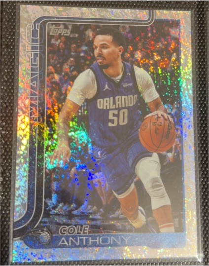 2025-26 Topps #91 Cole Anthony — front
