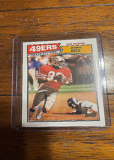 1987 Topps #115 Jerry Rice — front
