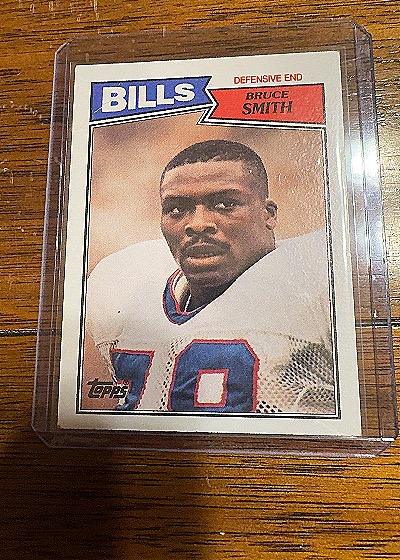 1987 Topps #369 Bruce Smith — front