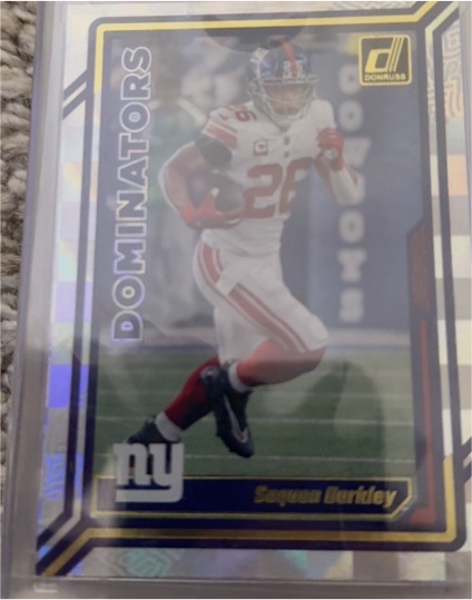 2023 Donruss Dominators #D-22 Saquon Barkley — front