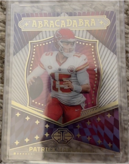 2024 Panini Illusions Abracadabra #1 Patrick Mahomes II — front