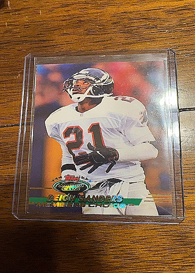 1993 Topps Stadium Club Members Choice #493 Deion Sanders — front