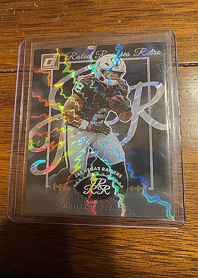 2025 Donruss Rated Rookies Retro #Ashton Jeanty — front