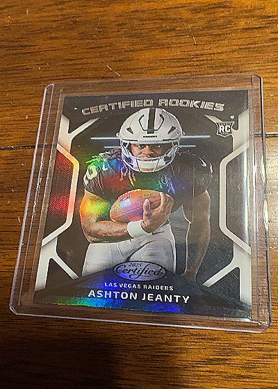 2025 Panini Certified #CRK-AJY Ashton Jeanty — front