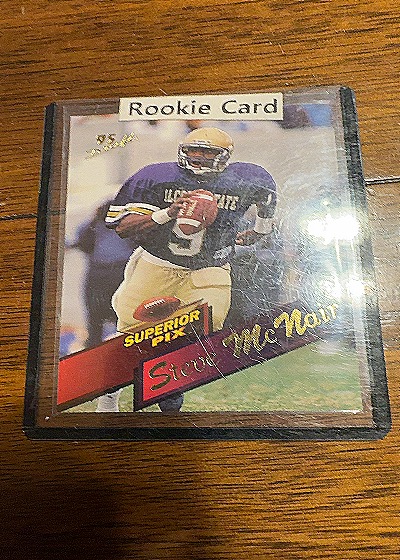1995 Superior Pix #3 Steve McNair — front