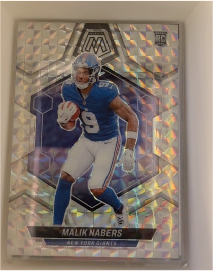 2024 Panini Mosaic #306 Malik Nabers — front