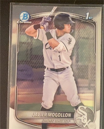 2025 Bowman Chrome #BCP-68 Javier Mogollon — front