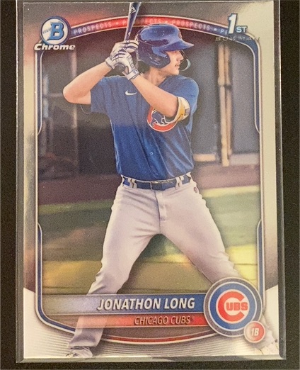 2025 Bowman Chrome Prospects #BCP-58 Jonathon Long — front