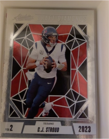 2024 Panini Absolute #DD-CSD C.J. Stroud Draft Diamonds — front