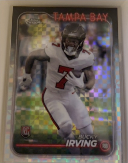 2024 Topps Chrome #226 Bucky Irving — front