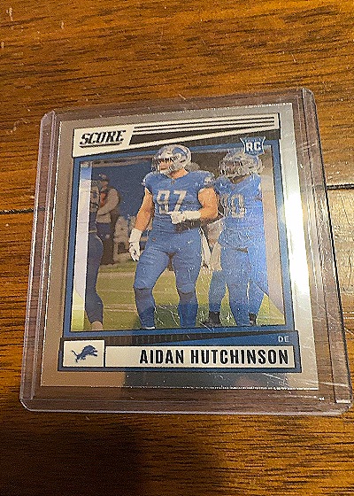 2022 Panini Chronicles Score #SP-307 Aidan Hutchinson Rookie — front