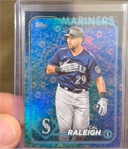 2024 Topps #122 Cal Raleigh — front