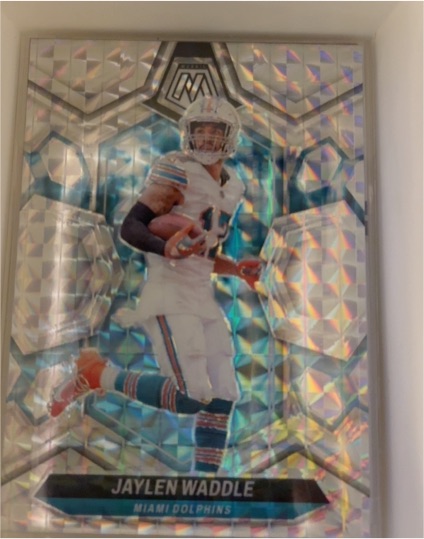 2024 Panini Mosaic #138 Jaylen Waddle — front