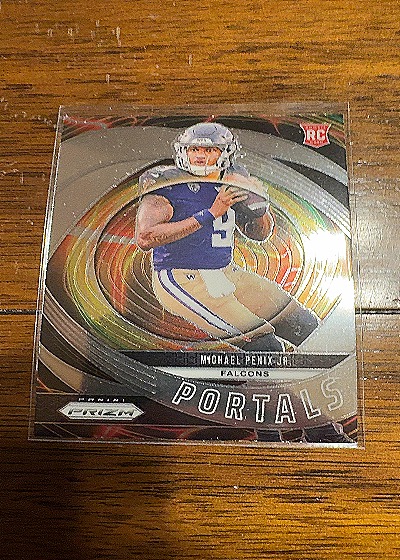 2024 Panini Prizm #6 Michael Penix Jr. Portals — front